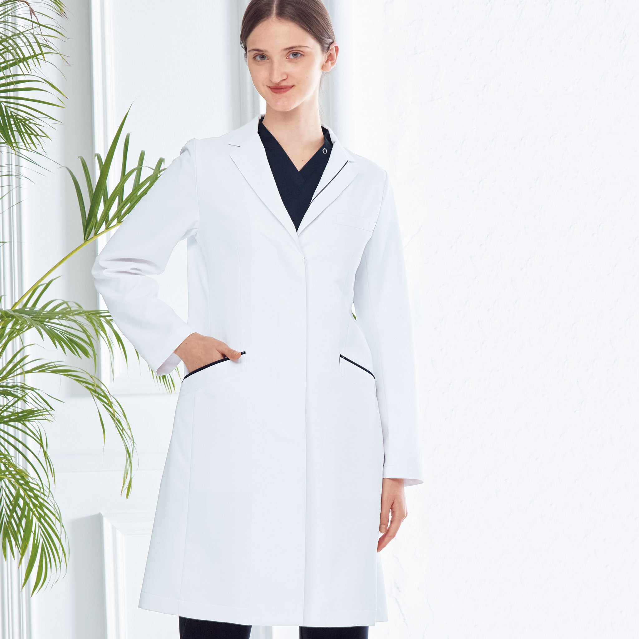 여성용 싱글 닥터코트 CJ-3380