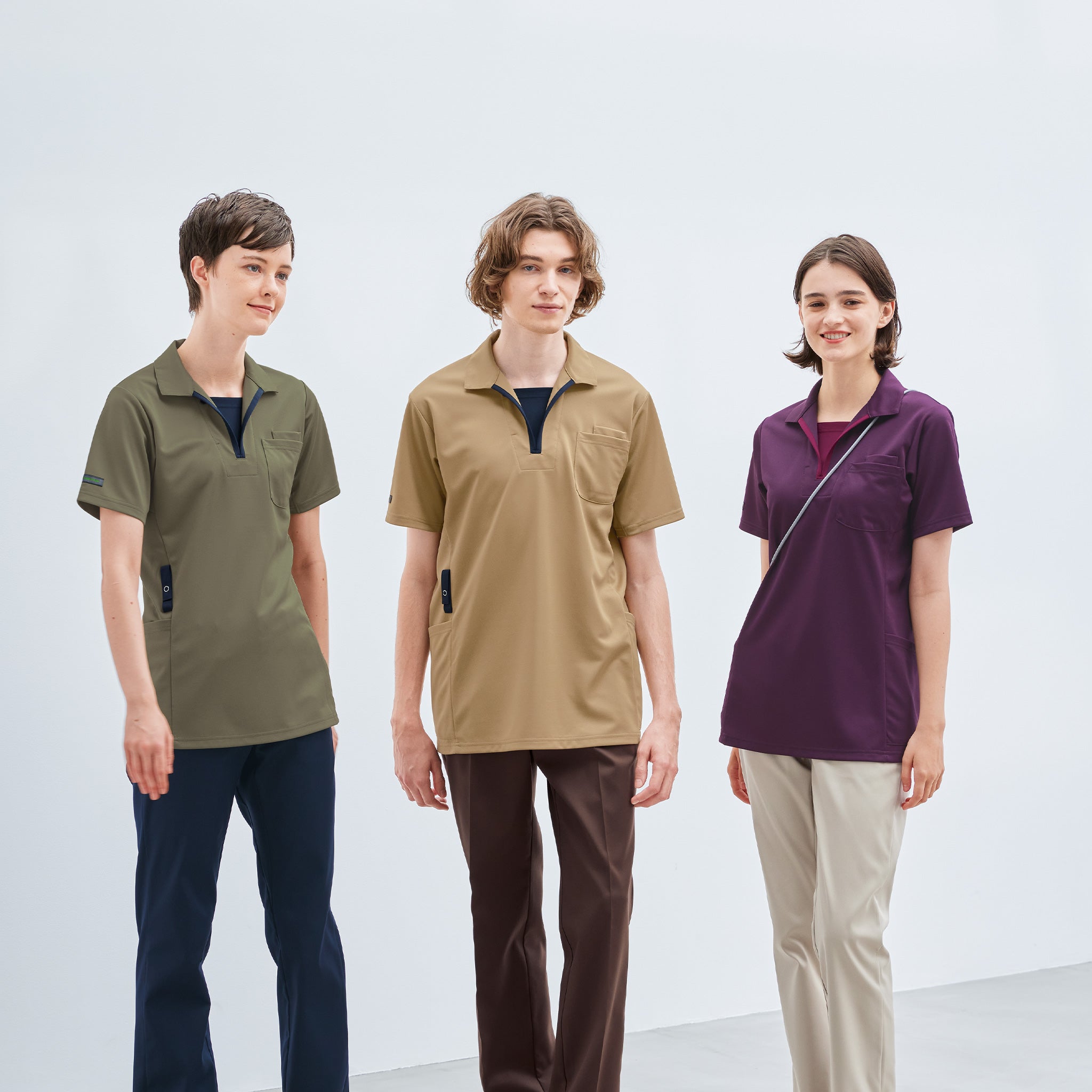 남녀공용 니트 셔츠 JD-3172