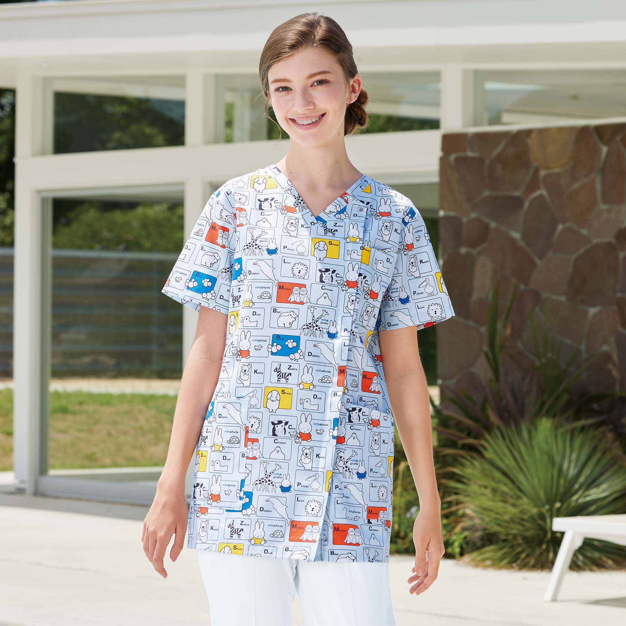 miffy남녀공용 스크럽 MFS-5852