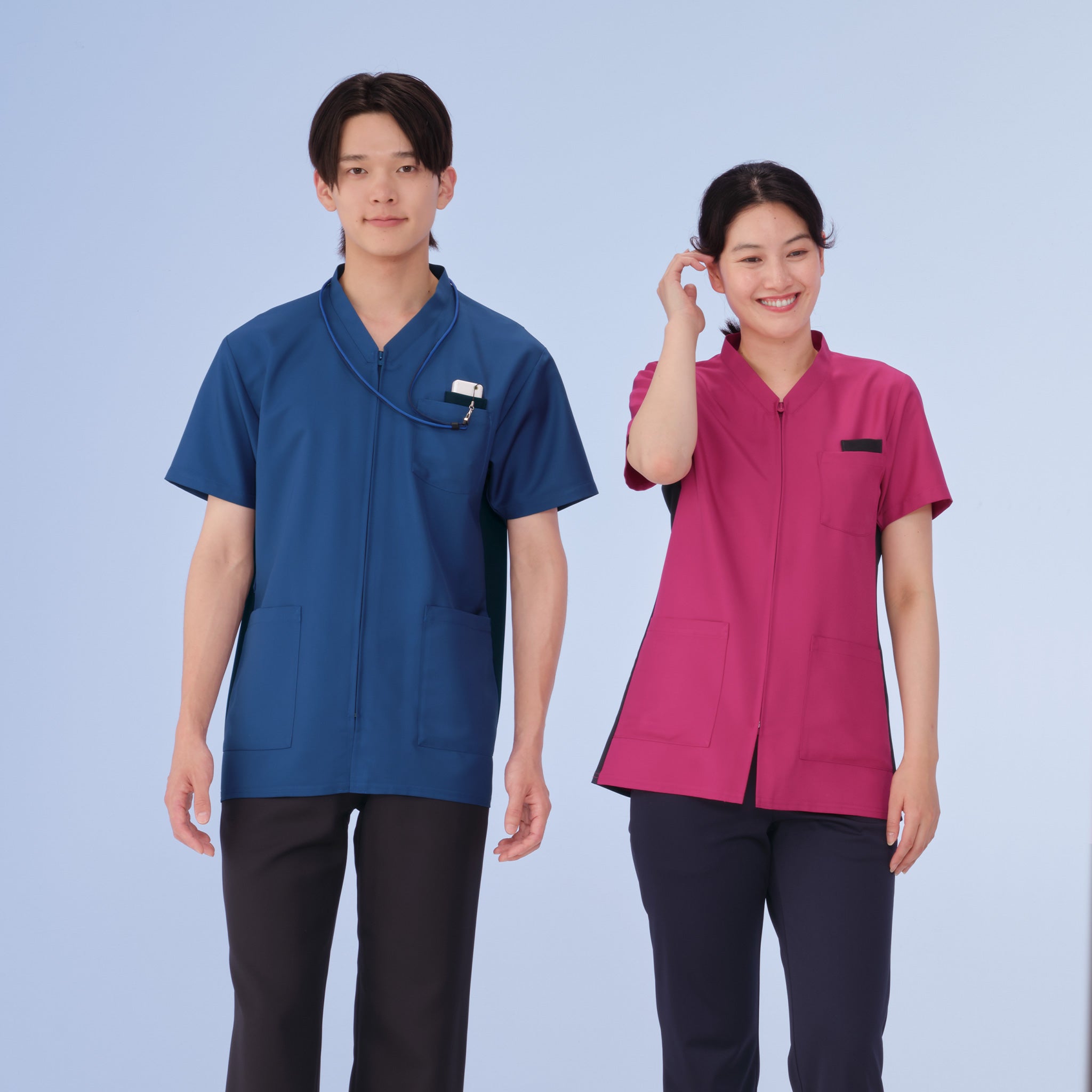 진료복 의사가운 간호복 남녀공용 상의 RT-5072