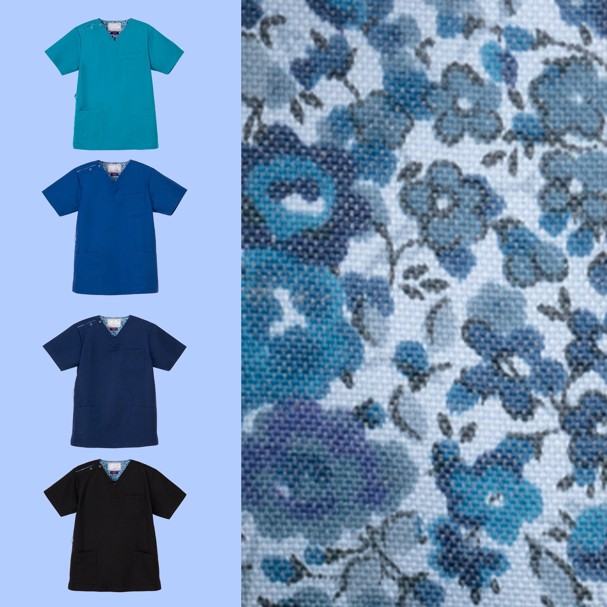 남녀공용 스크럽　LBL-4372