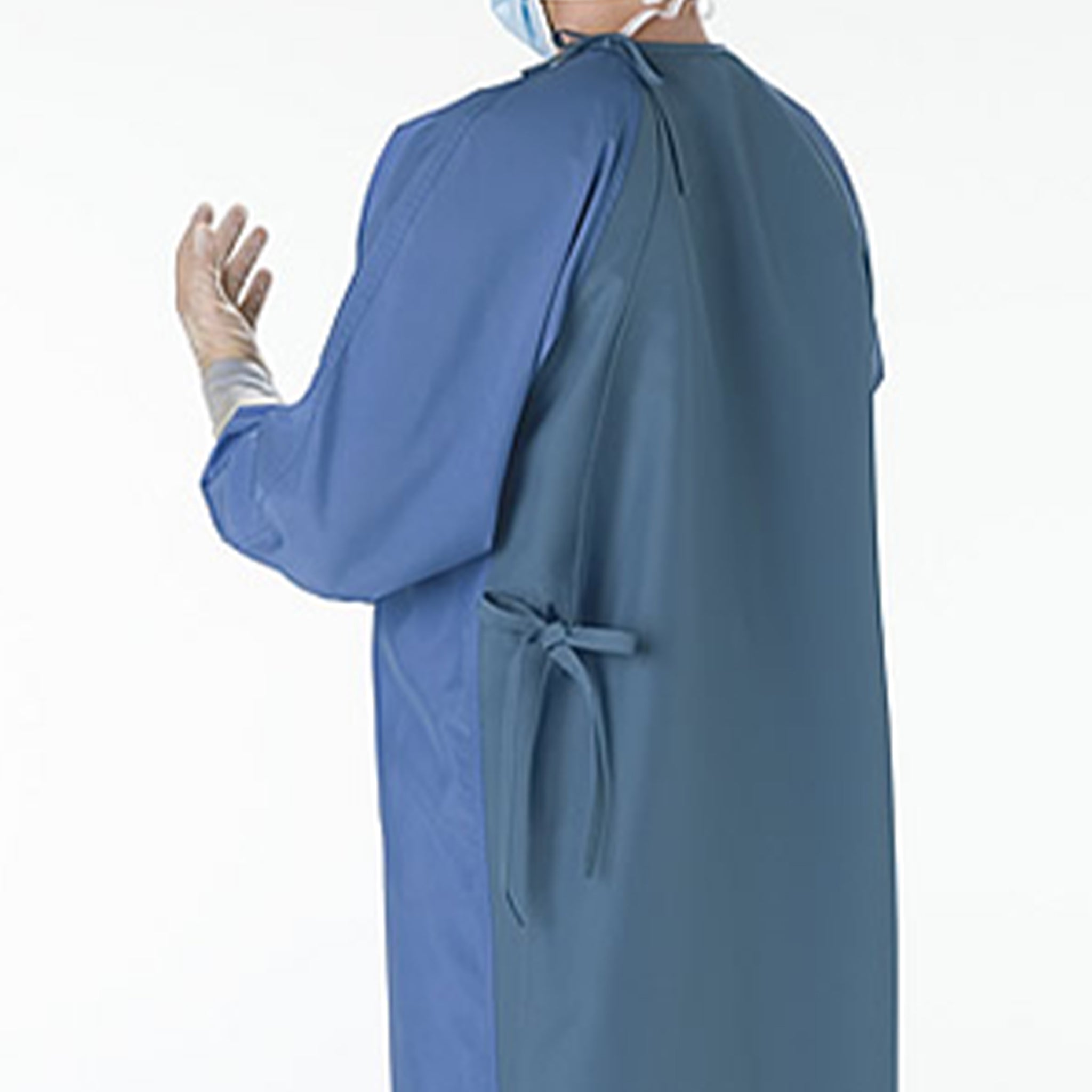 수술 가운(왼쪽 끈 고정식)　BMA-8110