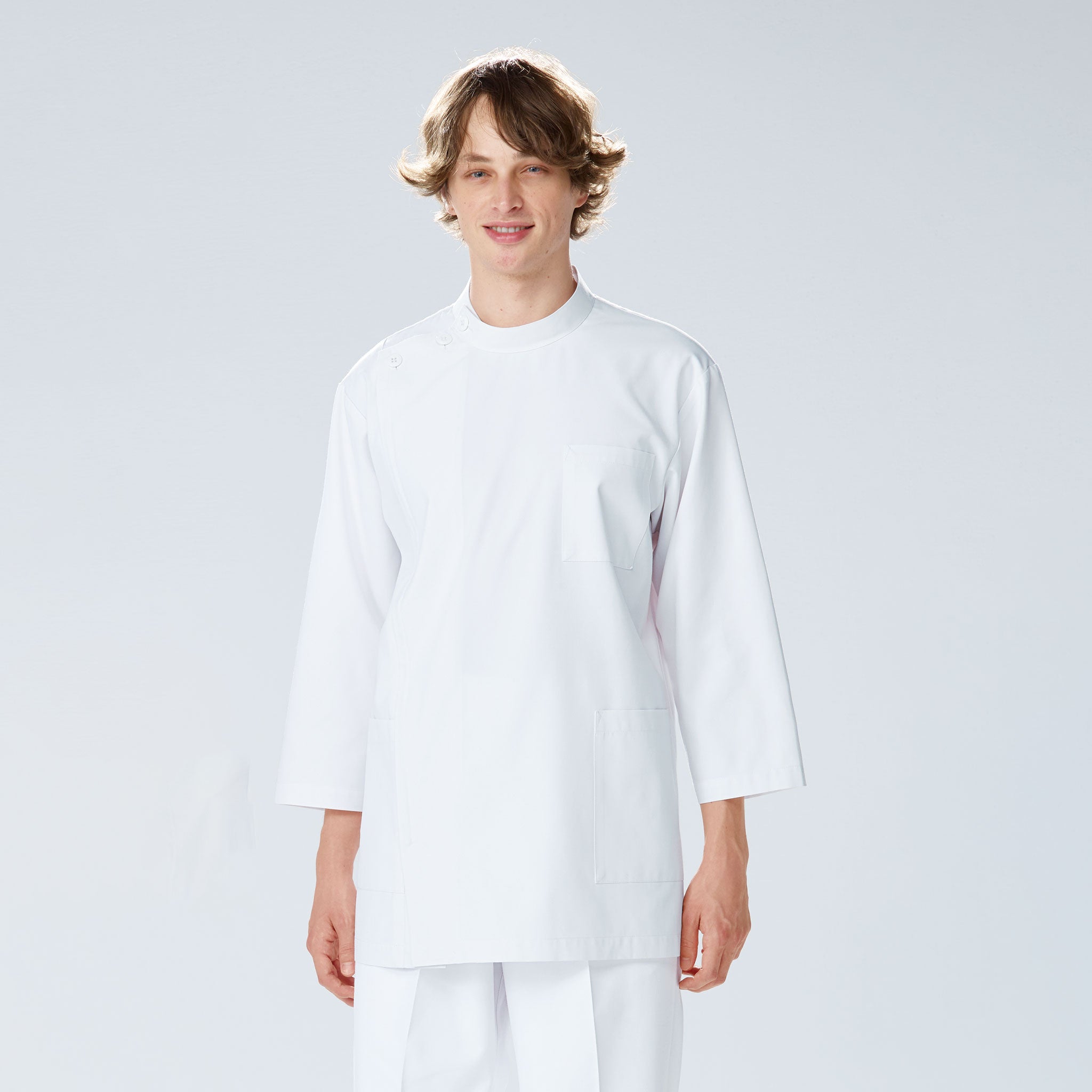 남성용 옆단추형 8부소매　KES-5165