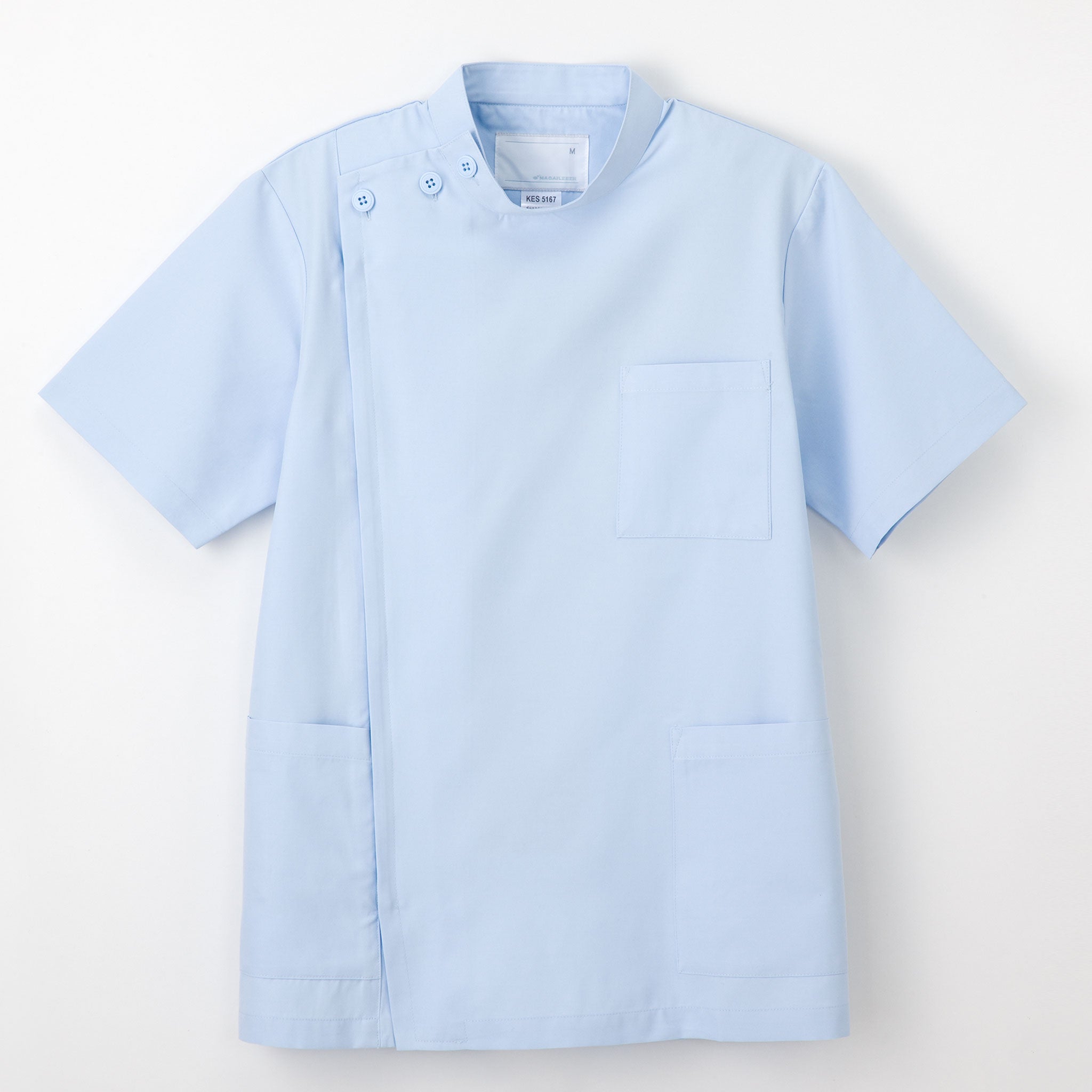 남성용 옆단추형 반팔 소매　KES-5167