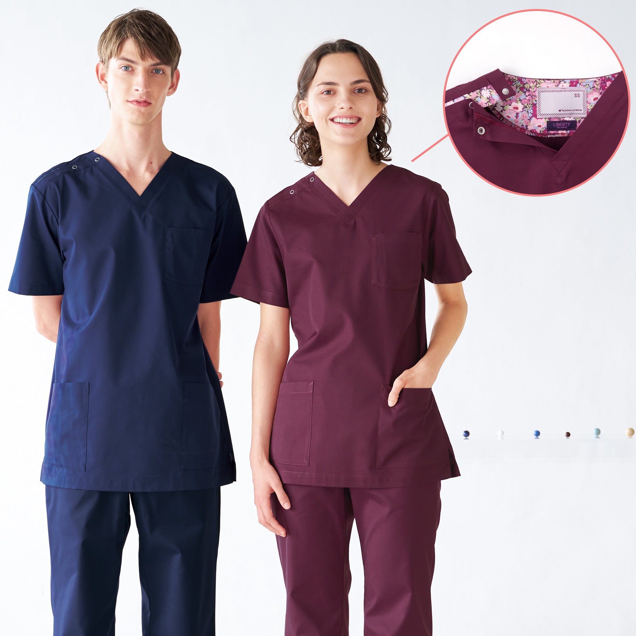 남녀공용 스크럽　LBL-4372