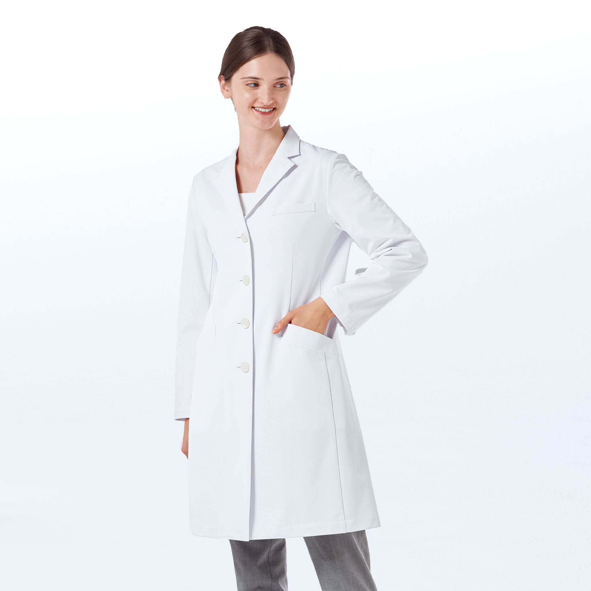 여성용 싱글 닥터코트　SD-3040