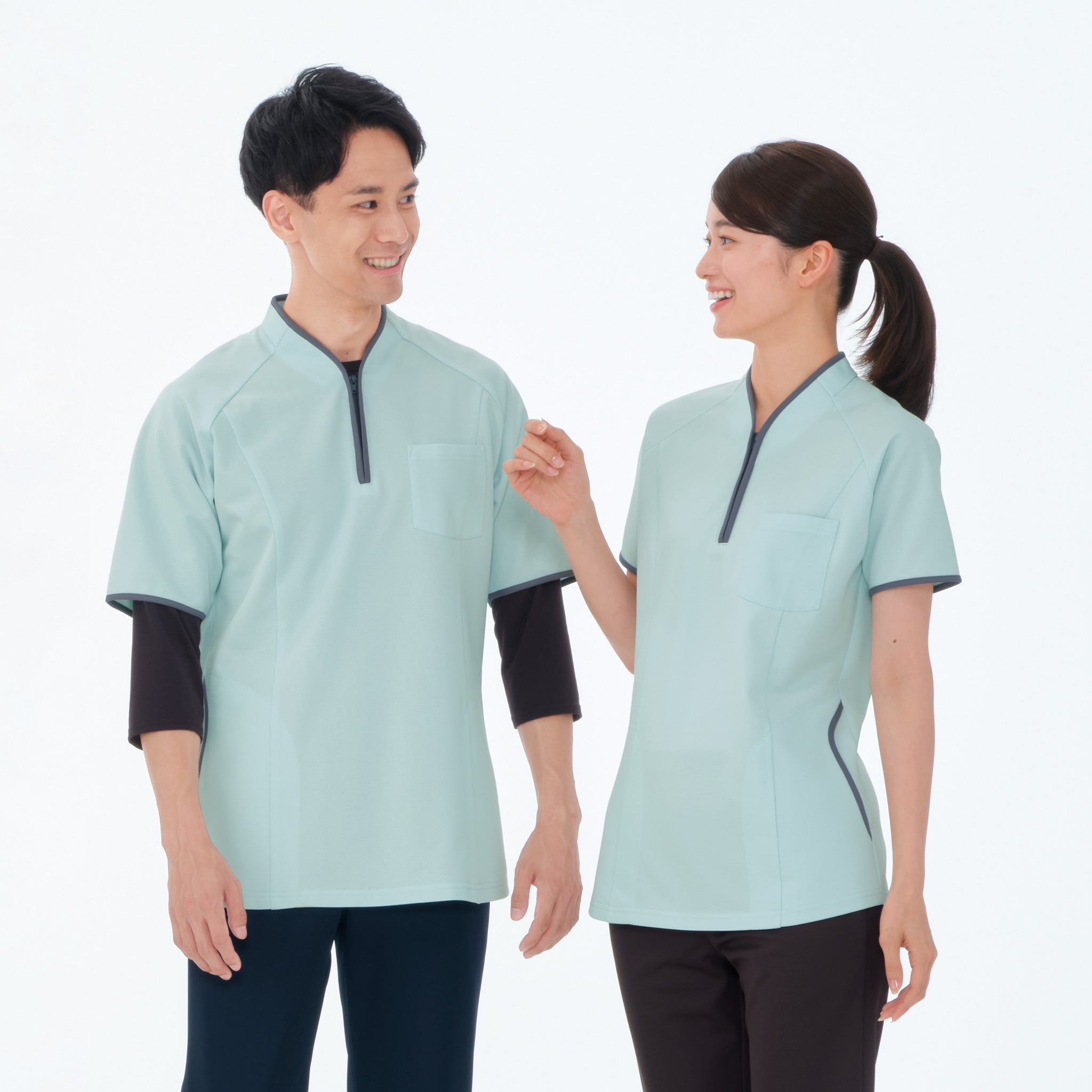 진료복 병원복 요양보호사 남녀공용 셔츠 NX-5202